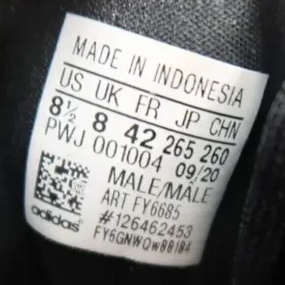 Adidas Shoes Mens 8.5 Sneakers Active Lifestyle Duramo Running Cross Trainers - Picture 12 of 14